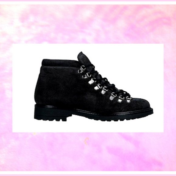 New Rare & Unique Black Riveted Italian Black AT. P. CO Boots, Made in Italy